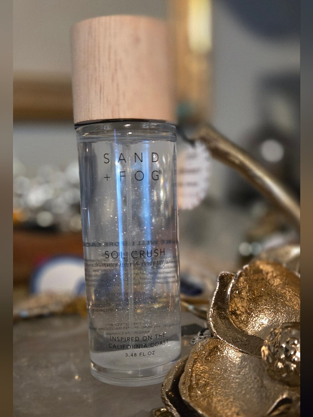 Sand + Fog Sol Crush 106 ml Shimmer Hair & Body Perfume, New